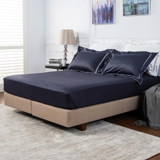 HOLA 和樂家居克萊歐 素色500織埃及棉雙人床包