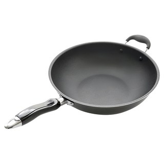 優得蜂巢式單柄炒鍋 34cm, 1個