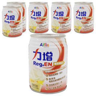 Reg.EN 力增 糖尿病配方 原味，無添加果糖 低GI, 237ml, 6罐