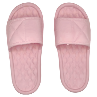 輕量格紋拖鞋, 粉色, 240mm
