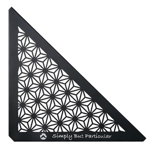 Campingmoon 柯曼 鋁製三角天板 T-2306C, 黑麻葉紋