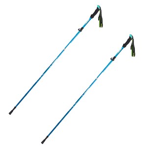 Xavagear 鋁合金摺疊登山杖, 天藍色, 1支
