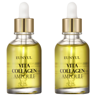 EUNYUL 維他命膠原蛋白安瓶 Set 改善肌膚暗沉 使肌膚光彩透亮 打造緊緻肌膚, 30ml, 2瓶