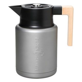 BLACK HAMMER 歐亞 316不鏽鋼超真空保溫壺, 銀河灰, 1.8L, 1個