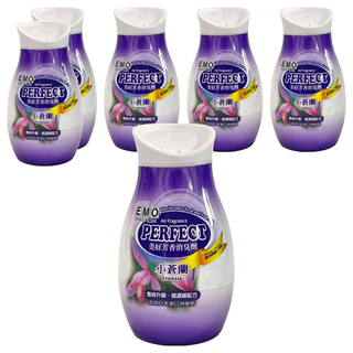 EMO 美好芳香消臭劑 超濃縮配方, 小蒼蘭, 100g, 6瓶