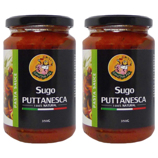 DANCING PIG 豬跳舞 義式煙花女麵醬 100%義大利原裝進口, 350g, 2罐