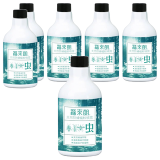 HUKUROU 福來朗 天然防蟑蟻蚊噴霧補充瓶, 500ml, 6瓶