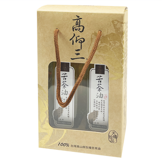 高仰三 苦茶油禮盒，台灣原生種苦茶樹淬鍊，色澤金黃，香氣清雅，實用貼心伴手禮, 1組