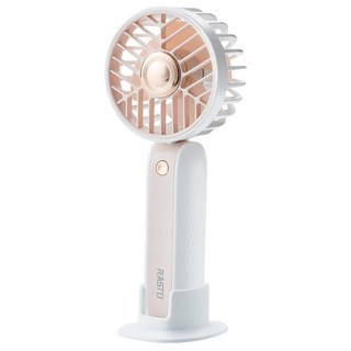 RASTO RK16 二合一手持立式三段風速充電風扇, R-PCF016, 粉色