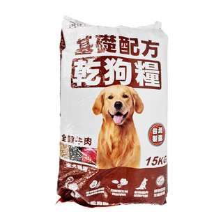 UNCLE PAUL 保羅叔叔 乾狗糧 含益生菌、益生元與酵素 精選糙米與地瓜 無添加防腐劑和香料, 牛肉, 15kg, 1袋