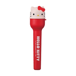 Sanrio 三麗鷗 Hello Kitty 凱蒂貓 隨行不鏽鋼餐具組, 湯匙 + 筷子 + 叉子 + 造型收納盒, 紅色, 1組