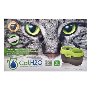 Dog&CatH2O 有氧濾水機, 2L, CH010-G, 小綠, 1個