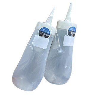 inomata 尖頭調味瓶/塑膠調味瓶 250ml, 白色, 2個