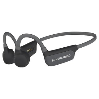 COONE S1骨傳導耳機 藍牙+MP3雙模 游泳級防水 續航約8小時, S1, 黑色