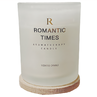 空氣選物 木蓋香氛蠟燭 莫奈花園 白色 200ml, 莫奈花园, 1罐