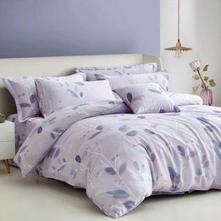 LAMINA 樂米娜 100%純棉四件式兩用被套床包組