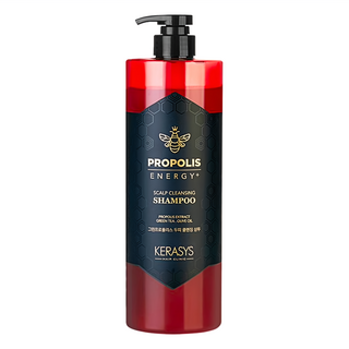 KERASYS 蜂膠活力光澤洗髮精 紅蜂膠, 舒緩敏感頭皮，告別乾癢，平衡頭皮PH值，雙重保護髮根, 1L, 1瓶