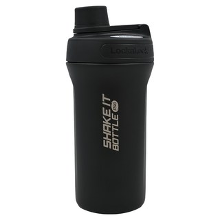 LocknLock 樂扣樂扣 Proshaker 不鏽鋼搖搖杯, 650ml, 304不鏽鋼材質, 黑色, 1個
