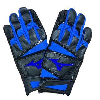 Mizuno 美津濃 打擊手套, 1雙, 藍色