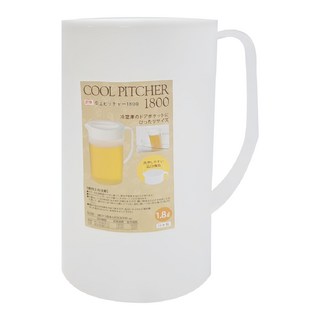 COOL PITCHER 冷水壺 冰箱門專用尺寸, 透明色, 1.8L, 1個