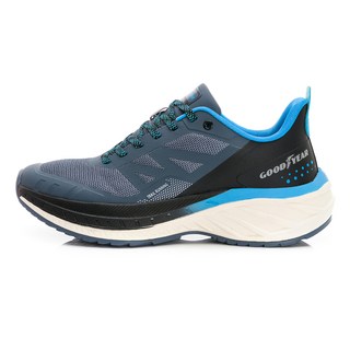 GOODYEAR 固特異 男款 緩震越野慢跑鞋 藍色 舒適透氣 戶外運動首選, 29cm