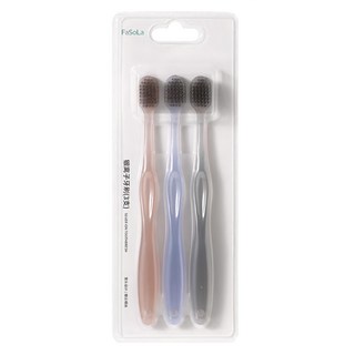 FaSoLa Ag+銀離子 0.18mm 高密植牙刷, 3入, 2組
