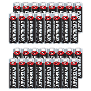 EVEREADY 永備 碳鋅黑金鋼電池 3號AA 1.5V, 16個裝, 2組