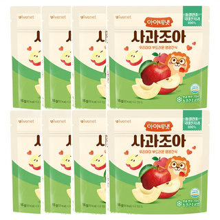 Ivenet 蘋果果乾 Set, 15g x 8包