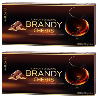 MIESZKO 美仕格 酒心巧克力, 180g, 2盒