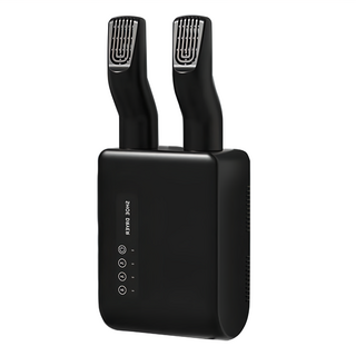 ANTIAN 多功能壁掛式除臭除濕烘鞋器 宿舍殺菌鞋子 紫外線臭氧消臭 110V, 黑色, 1個