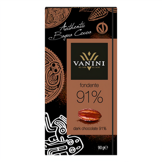 Vanini Products 91%醇黑巧克力 90g, 1片