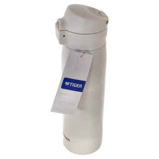 TIGER 虎牌 彈蓋型保溫杯 MKR-W050 SUS304不鏽鋼材質, 白色, 500ml, 1個
