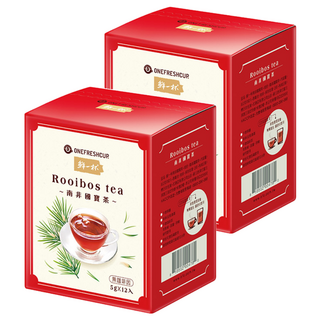 鮮一杯 南非國寶茶, 無咖啡因 草本清香, 5g, 5包, 2盒