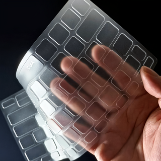 YADI 亞第 超透光抗菌鍵盤保護膜 Apple MacBook Pro16 2024 M4 A3186專用, 透明色, 1片