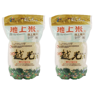 池上多力米 池上頂級越光米 台灣台東池上鄉產, 1.5公斤, 2包, 一等米