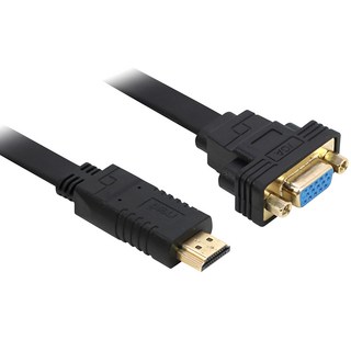 NEXY HDMI 轉 VGA 平板轉換器, NX-HVF20, 1條