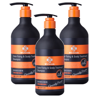 台塑生醫 Dr's Formula 恆采固色洗髮精, 580g, 3瓶