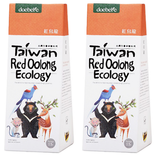 daebete 茶米茶 自然生態 紅烏龍茶包, 獨立茶包 方便沖泡, 3g, 15包, 2盒