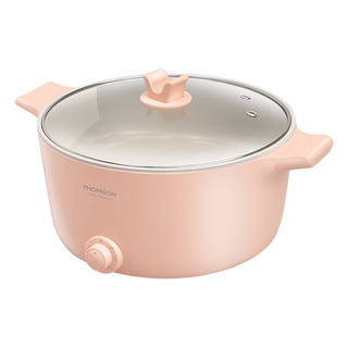 THOMSON 湯姆盛 多功能電火鍋 5L大容量 1050W 兩段火力調整 TM-SAK52