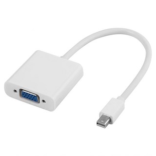 UniSync Mini DisplayPort轉VGA高畫質影像轉接線 15cm, 單一商品, 1條