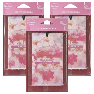 John's Blend 居家香氛片 櫻花麝香, 6g, 3個