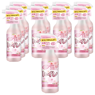 AHOYE 日本桃香馬桶除臭噴霧潔廁劑, 10瓶, 500ml