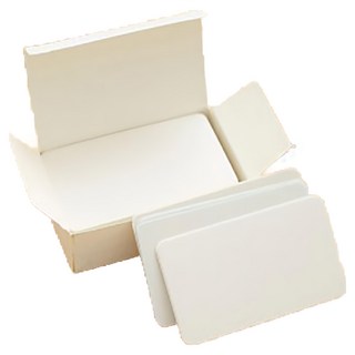 小麥購物 留言小卡 y234, 白色, 6個