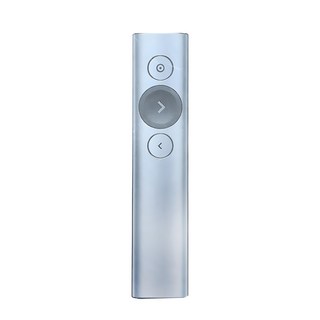 logitech 羅技 SPOTLIGHT簡報遙控器 R-R0011 接收器 C-U0016, 質感灰, 1個