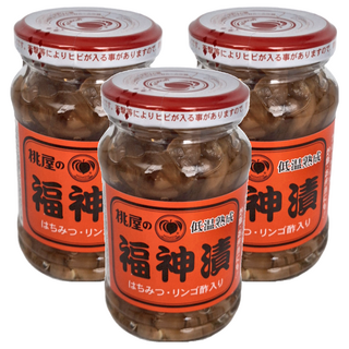 桃屋 福神漬罐 蜂蜜蘋果醋, 145g, 3罐