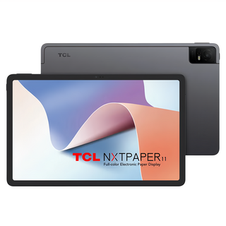 TCL NXTPAPER 11 護眼平板電腦 11吋 2K螢幕 Android 13 輕薄便攜, 黑色, 128GB, Wi-Fi 無線網路, 1個