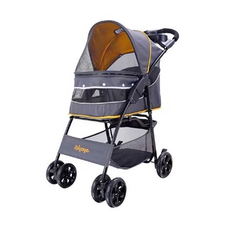 ibiyaya 依比呀呀 城市隨行寵物推車 85 x 51 x 98cm 承重20kg, 黃色, 1個