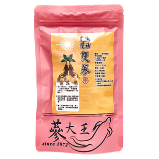 天地雙補 雙蔘茶包, 高麗蔘+花旗蔘, 低溫烘烤, 立體茶粒, 耐泡味醇, 5g, 10包, 1袋