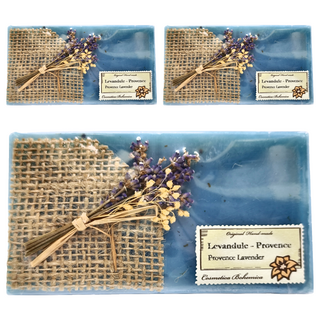 BOEMI 花妍水漾 南法香頌植萃皂 薰衣草, 210g, 3個