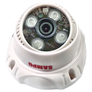 SAMPO 聲寶 室內日夜兩用夜視型 AHD 1080P 紅外線LED攝影機 6mm, VK-XC5508HS-B, 1個